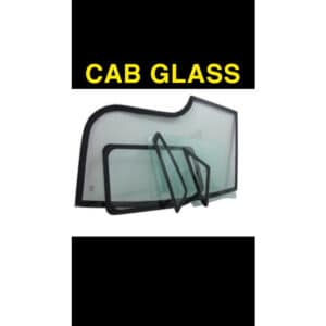 REAR WINDOW GLASS HINGED JCB 530 SERIES 1